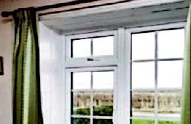 Living room windows installation